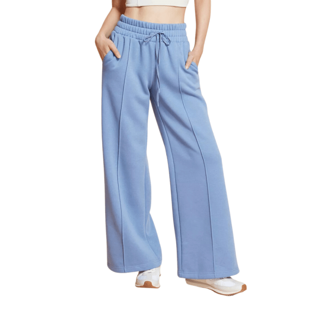 Blogilates Travel Trouser High-Rise Wide Leg Sweatpants