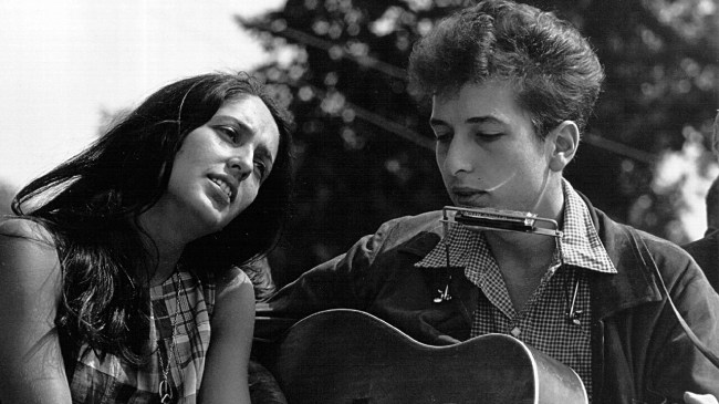 Bob Dylan and Joan Baez