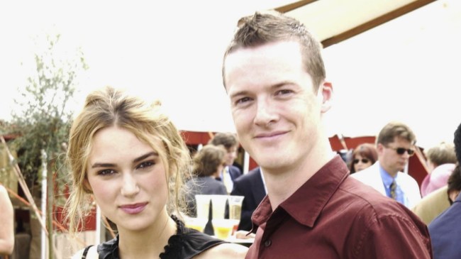 Keira Knightley and Del Synnott