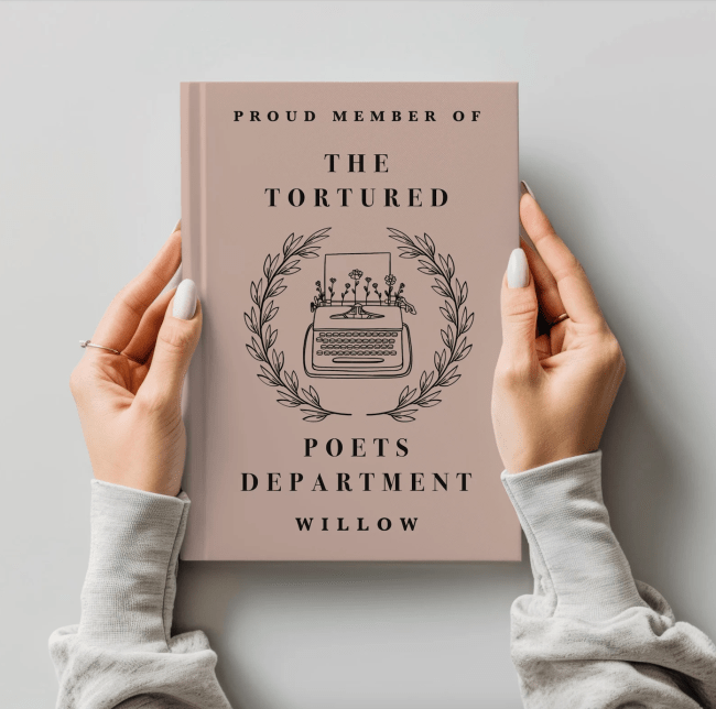 Personalized Tortured Poets Department Member Journal