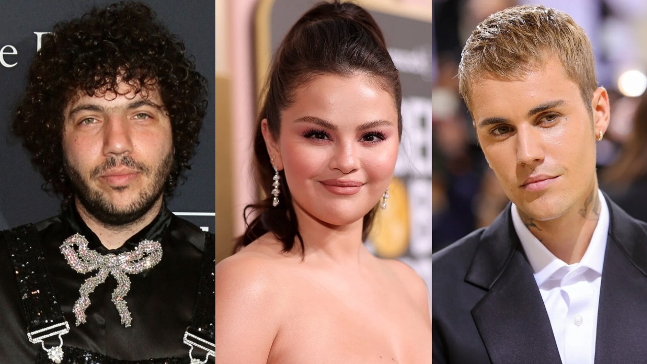 Benny Blanco, Selena Gomez, Justin Bieber