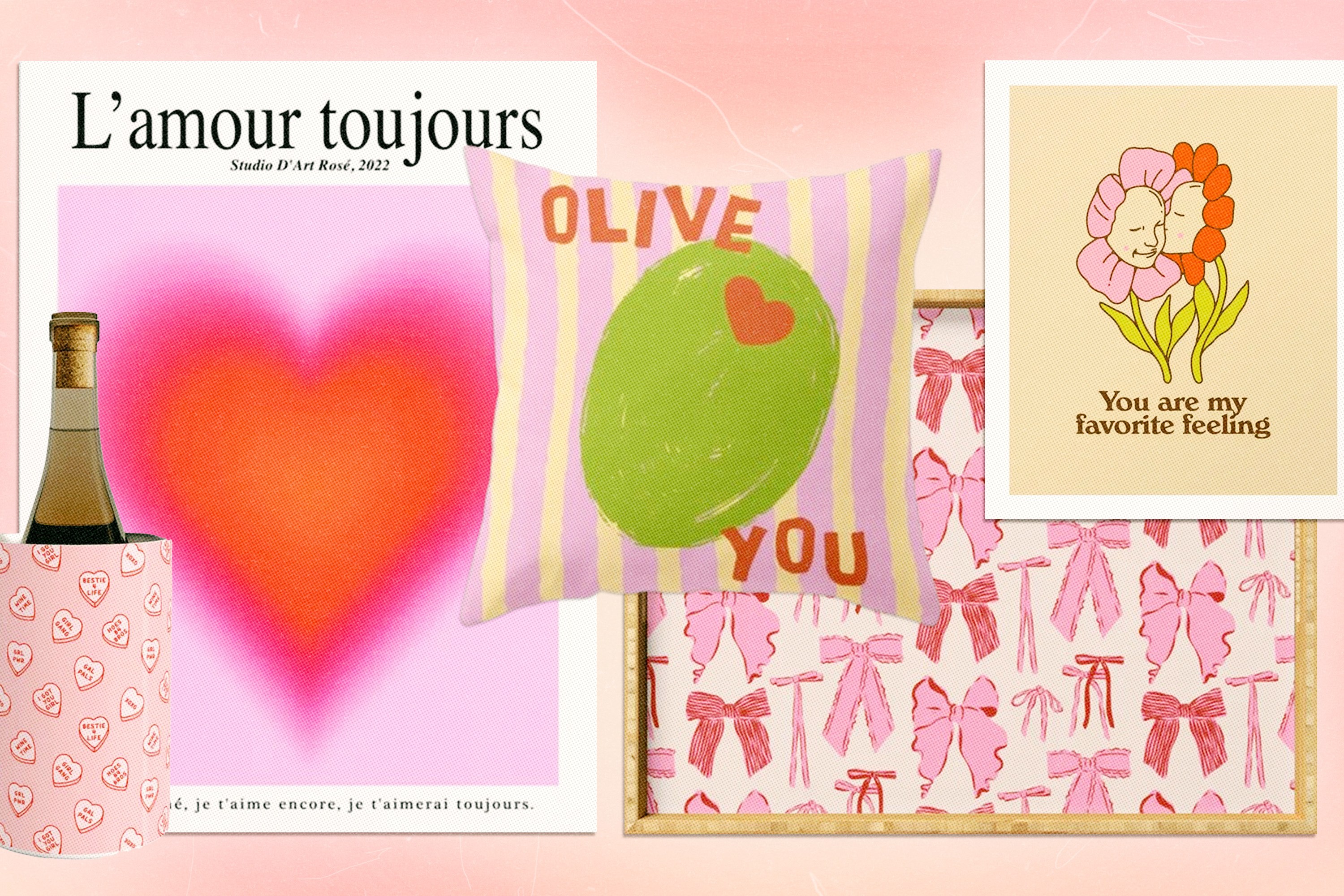 Budget-friendly Valentine's Day decorations from Society6