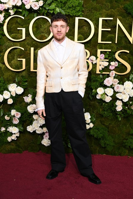 Chris Perfetti during the 82nd Annual Golden Globes held at The Beverly Hilton on January 05, 2025 in Beverly Hills, California.