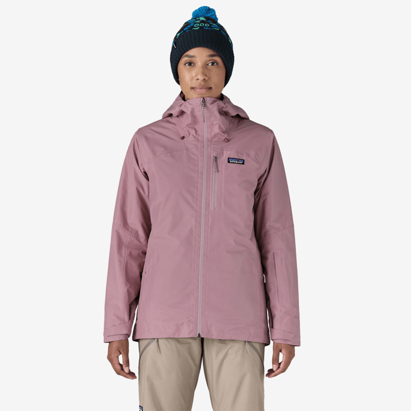 Patagonia Insulated Powder Town Jacket in light purple-pink colorway