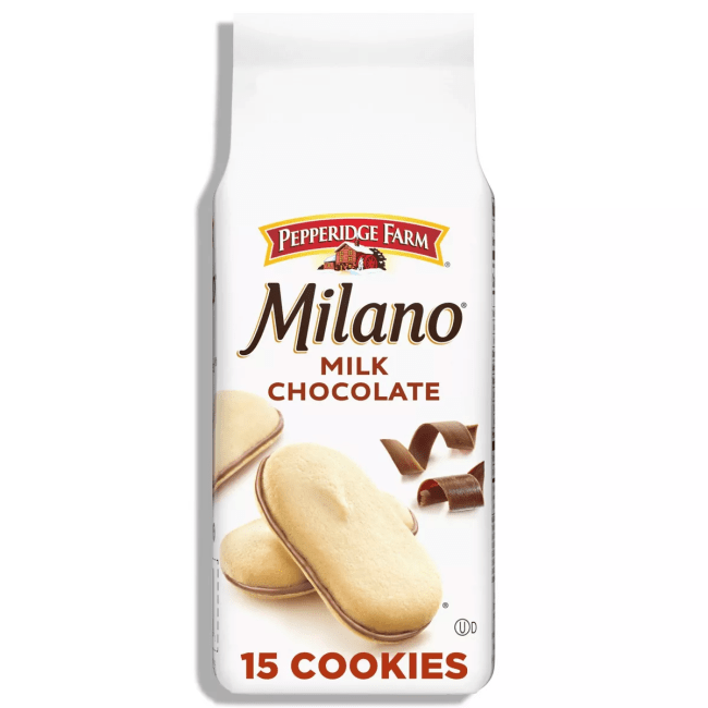 Pepperidge Farm Milano Milk Chocolate Cookies - 6oz