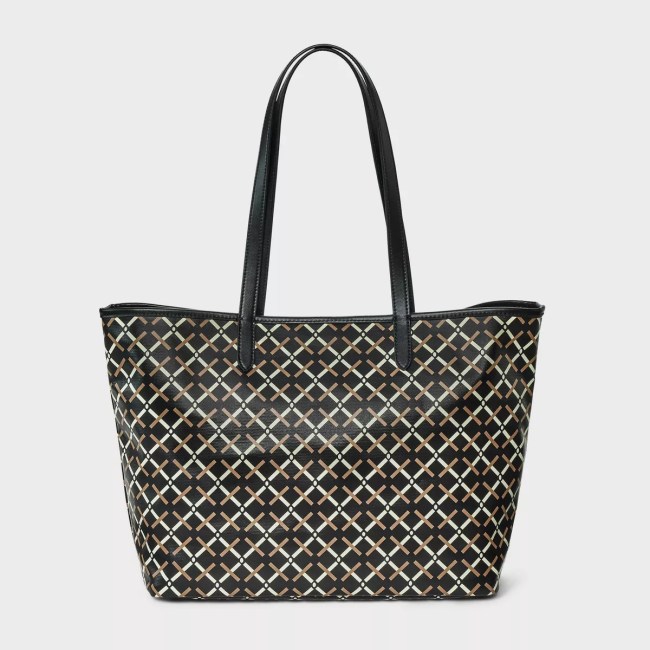 A New Day Coated Canvas Tote Bag