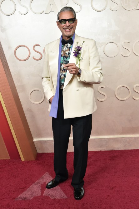 Jeff Goldblum at the 97th Oscars held at the Dolby Theatre on March 2, 2025 in Hollywood, California.