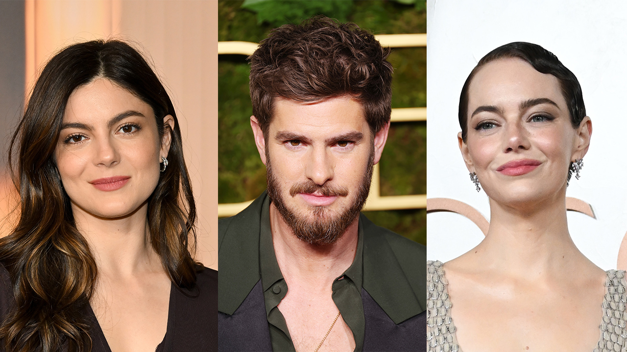 Monica Barbaro, Andrew Garfield, Emma Stone