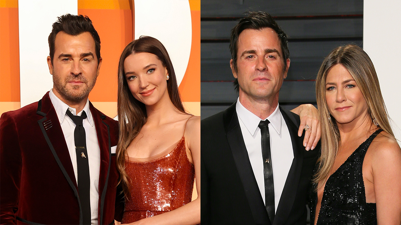 Justin Theroux. Nicole Brydon Bloom, Jennifer Aniston