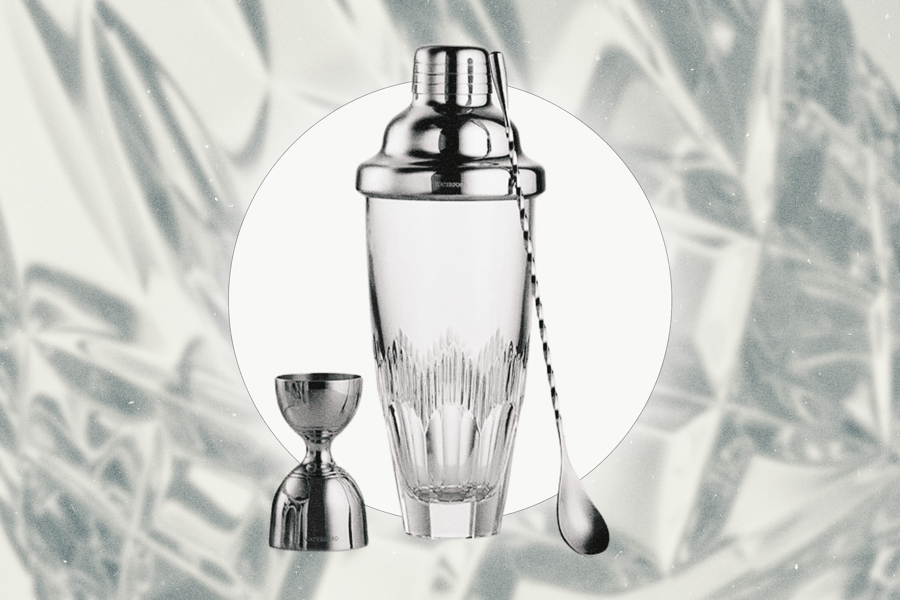 Waterford bar cart accessories