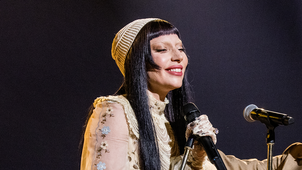 LOS ANGELES, CALIFORNIA - FEBRUARY 02: (L-R) Lady Gaga and Bruno Mars perform onstage during the 67th Annual GRAMMY Awards at Crypto.com Arena on February 02, 2025 in Los Angeles, California.