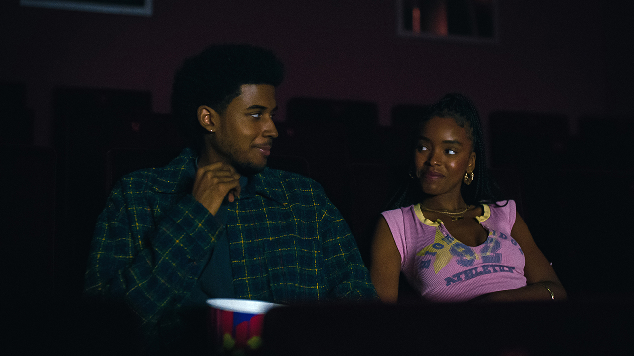 FOREVER. (L to R) Michael Cooper Jr. as Justin Edwards and Lovie Simone as Keisha Clark in Episode 101 of Forever.