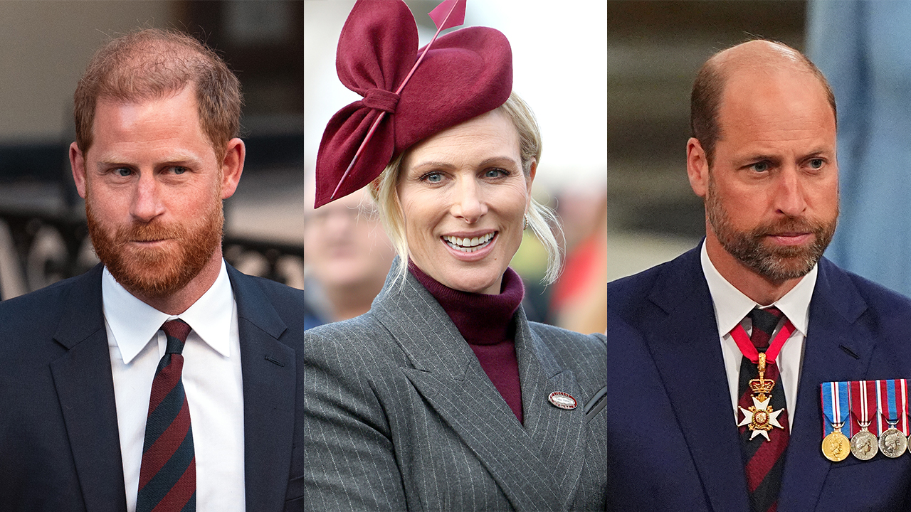 Prince Harry, Zara Tindall, Prince WIlliam