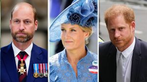 Prince William, Prince Harry and Duchess Sophie