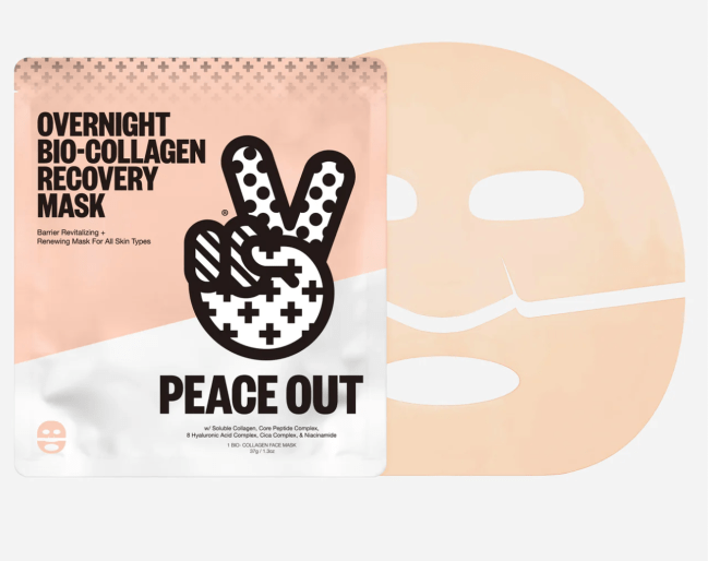 Peace Out Skincare Barrier Revitalizing & Renewing Overnight Recovery Mask