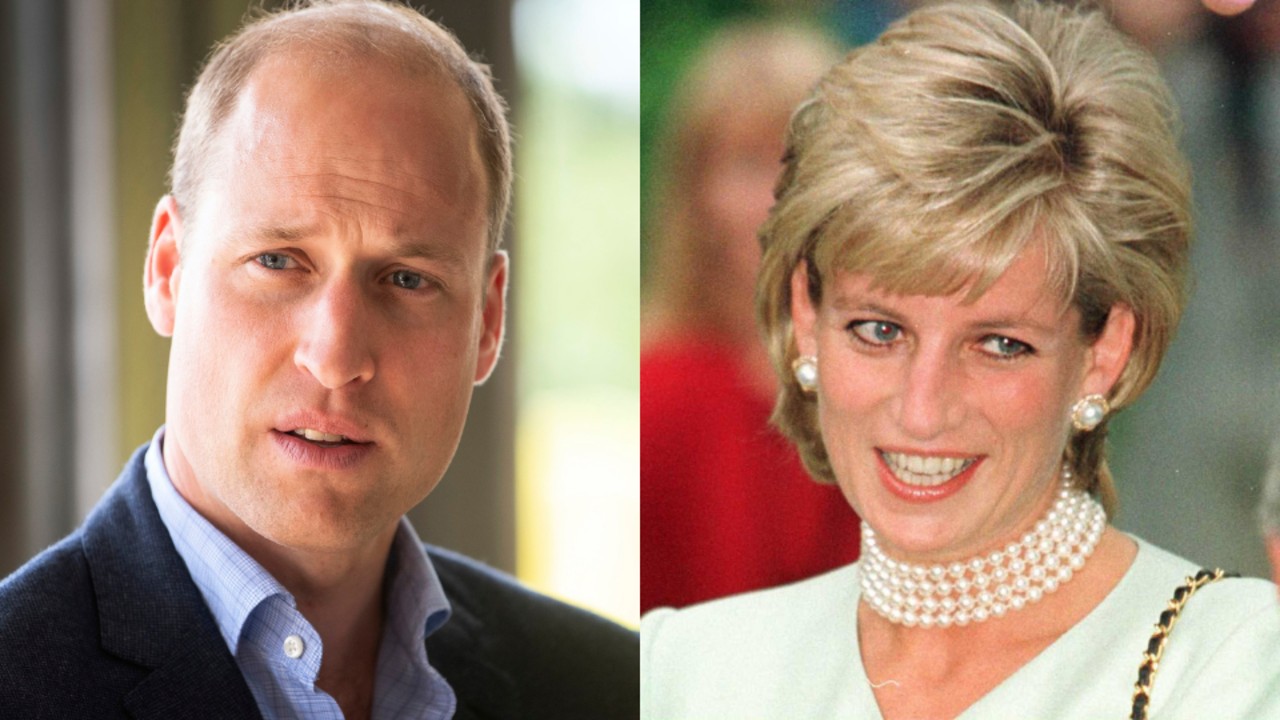 Prince William and Princess Diana