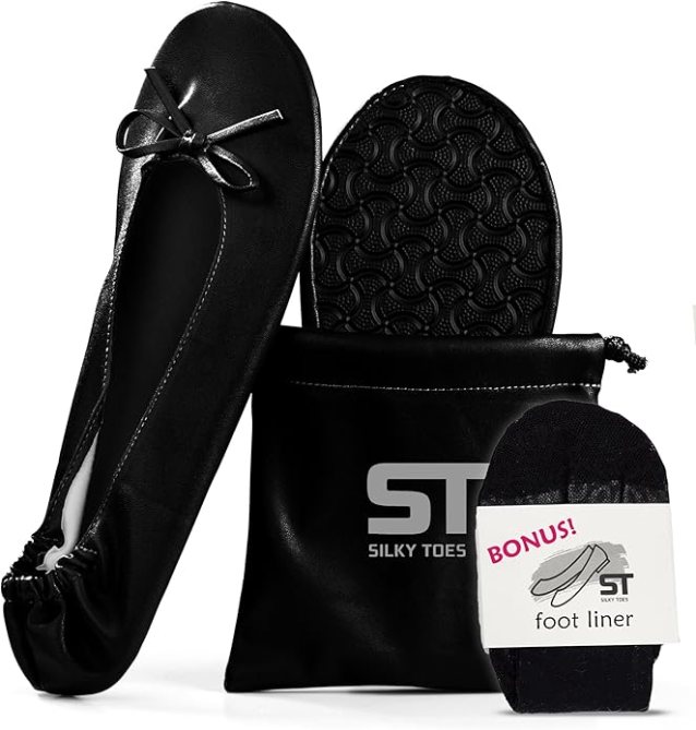 Silky Toes Foldable Flats