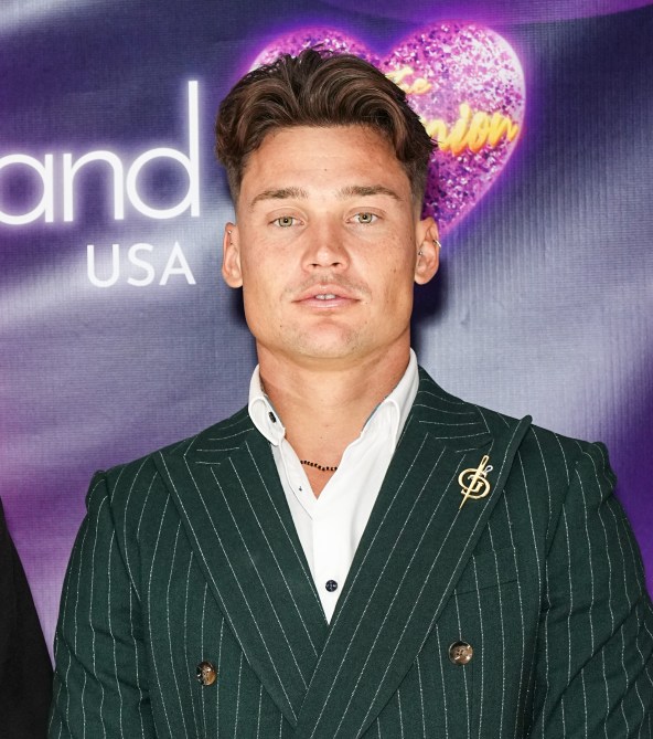 NEW YORK, NEW YORK - AUGUST 14: Aaron Evans attends the "Love Island USA: The Reunion" photo call at Chelsea Studios on August 14, 2024 in New York City.