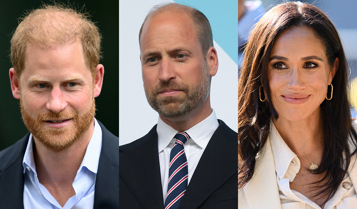 Prince Harry, Prince William, Meghan Markle