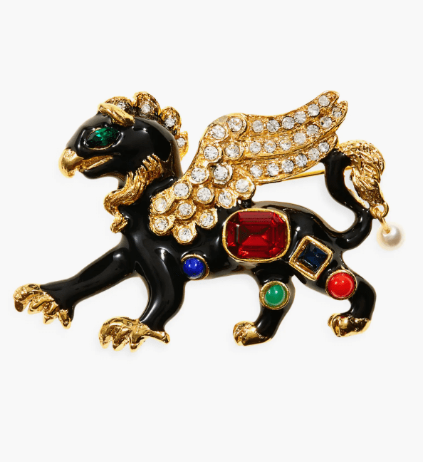 Kenneth Jay Lane Griffin Pin