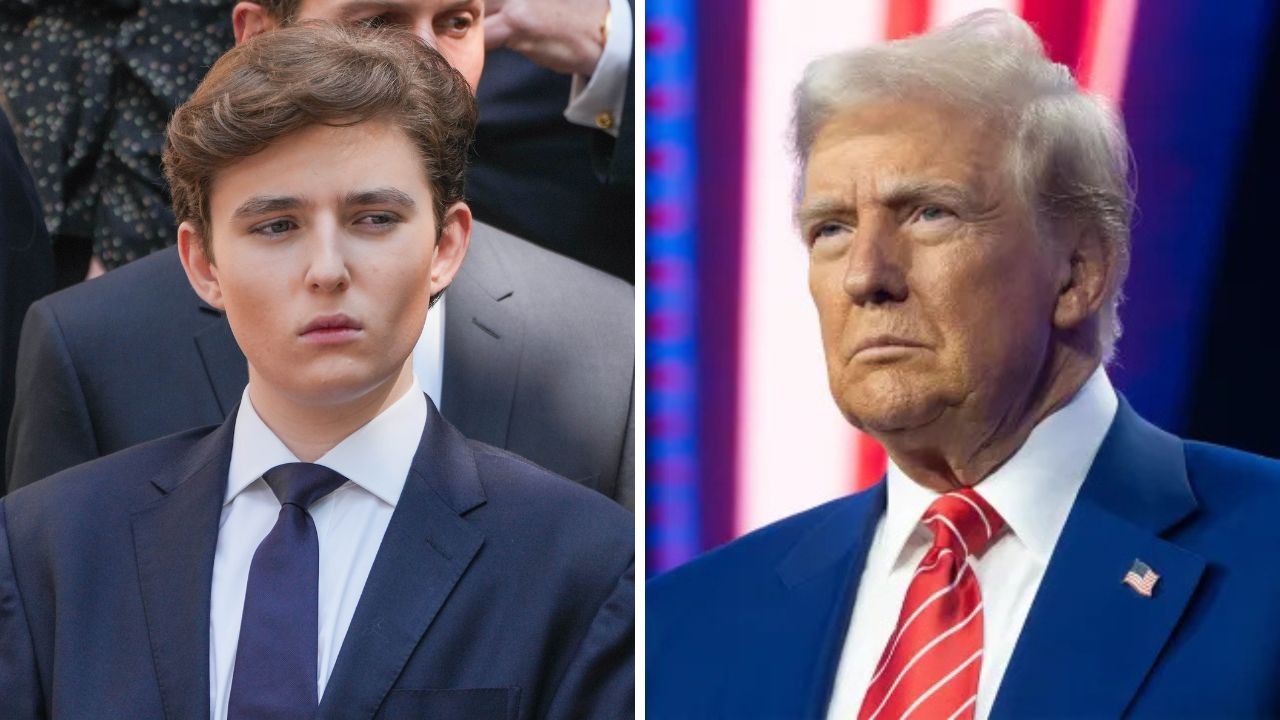 Barron Trump, Donald Trump