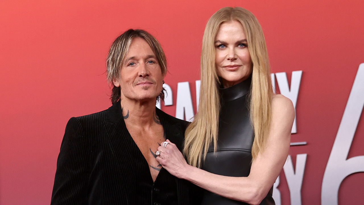 FRISCO, TEXAS - MAY 08: EDITORIAL USE ONLY. (L-R) Keith Urban and Nicole Kidman attend the 60th Academy of Country Music Awards at Omni Frisco Hotel at The Star on May 08, 2025 in Frisco, Texas