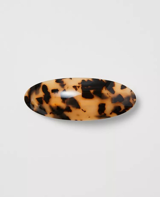 Ann Taylor Tortoiseshell Print Hair Clip