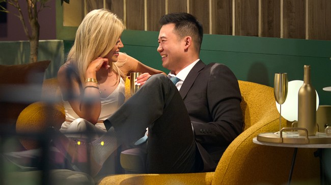 Kacie and Patrick on Love Is Blind 2025