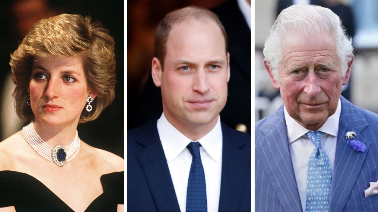 Princess Diana, Prince William, King Charles