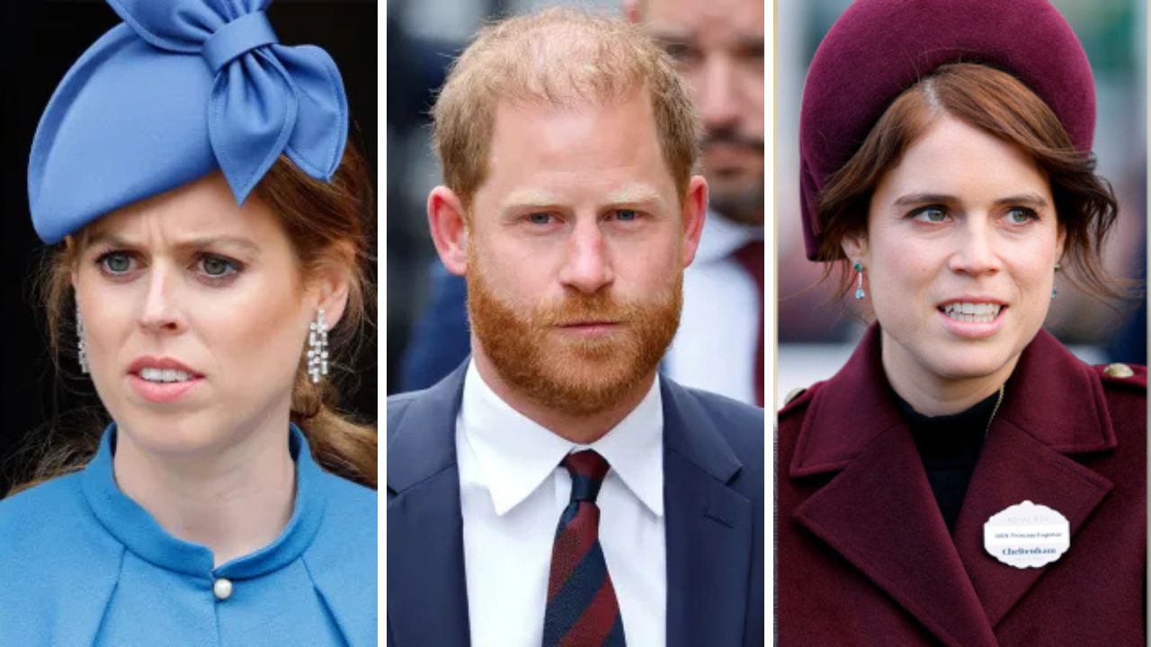 Princess Beatrice, Prince Harry, Princess Eugenie