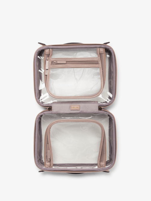 CALPAK Medium Clear Cosmetics Case