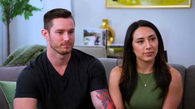 MARRIED AT FIRST SIGHT -- "Two Truths and a Lie" Episode 1909 -- Pictured: (l-r) Josh, Jalyn