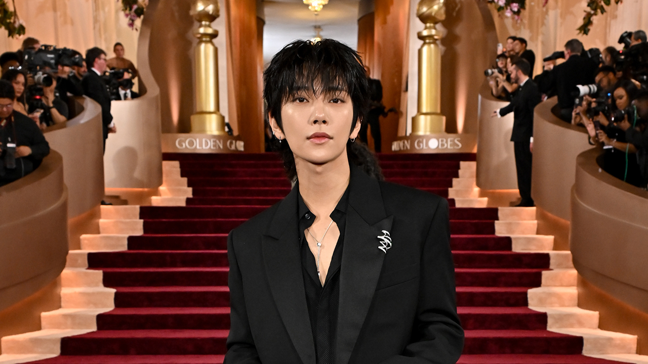 Joshua Hong at the 83rd Annual Golden Globes held at The Beverly Hilton on January 11, 2026 in Beverly Hills, California.