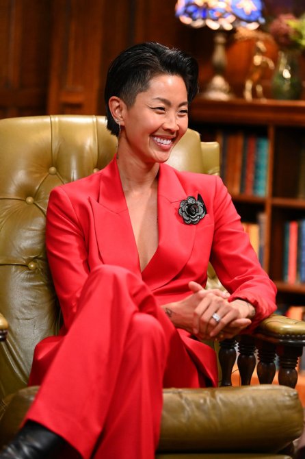 THE TRAITORS -- "Let the Cards Fall as they Will" Episode 401 -- Pictured: Kristen Kish