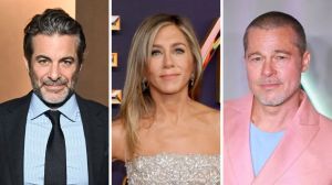 Jim Curtis, Jennifer Aniston, Brad Pitt