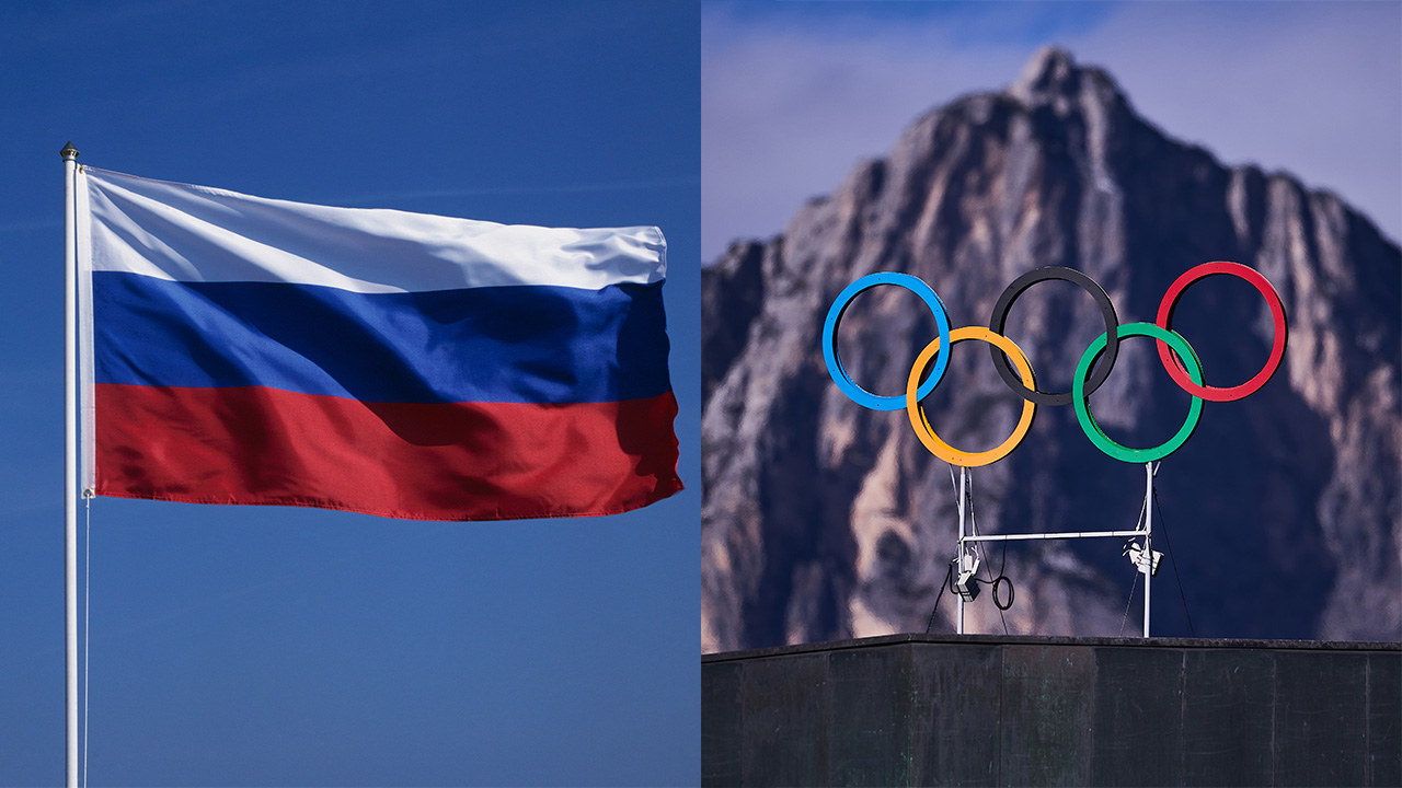Russian flag, Olympics