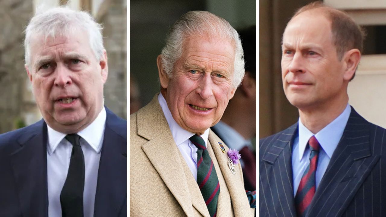 Andrew, King Charles, Prince Edward