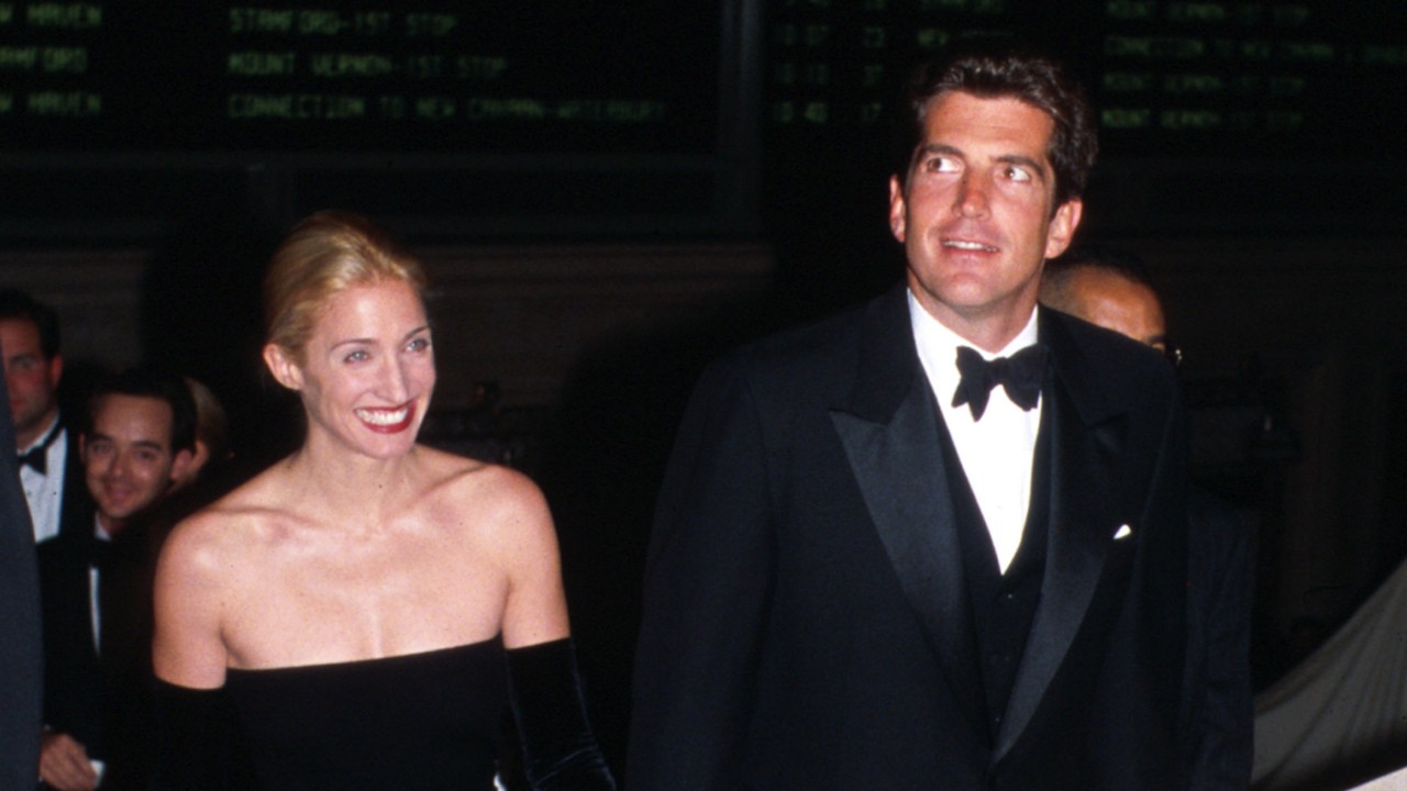 JFK Jr. and Carolyn Bessette